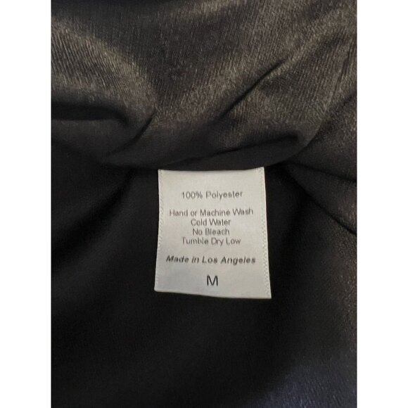 Lucy in the Sky Black Sequin‎ Mini Dress Open Tie Back Size Small Party Preppy - Picture 8 of 8